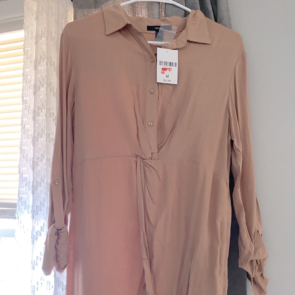 Tunic button down